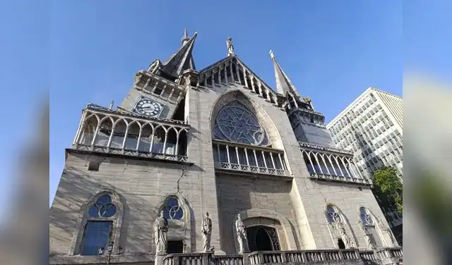 Así quedó la Catedral de Manizales luego del sismo de 7,4 en Colombia. Foto: @monitoreojp/X Así quedó la Catedral de Manizales luego del sismo de 7,4 en Colombia. Foto: @monitoreojp/X