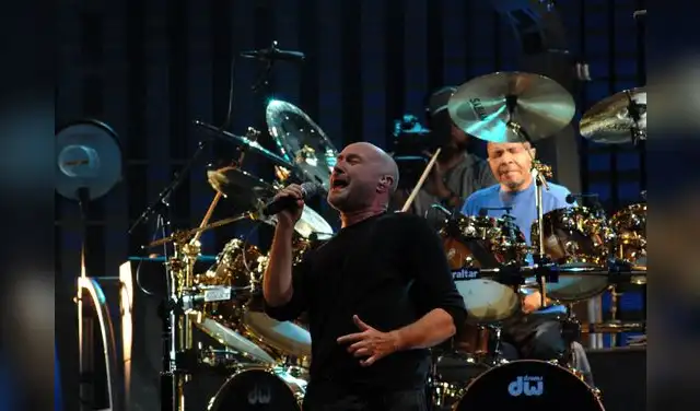 Phil Collins. Foto: AFP. Phil Collins. Foto: AFP.