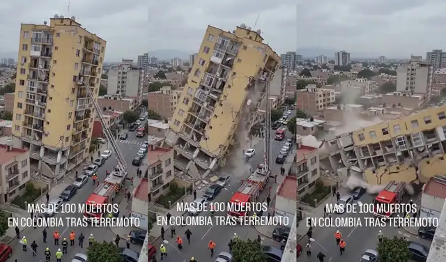 Capturas de pantalla del video viral. Foto: Facebook