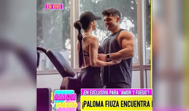 Paloma Fiuza habló con 'Amor y Fuego' sobre instructor argentino. Paloma Fiuza habló con 'Amor y Fuego' sobre instructor argentino.