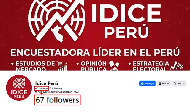 Cuenta que subió el material solo tenía 67 seguidores. Foto: Facebook Cuenta que subió el material solo tenía 67 seguidores. Foto: Facebook