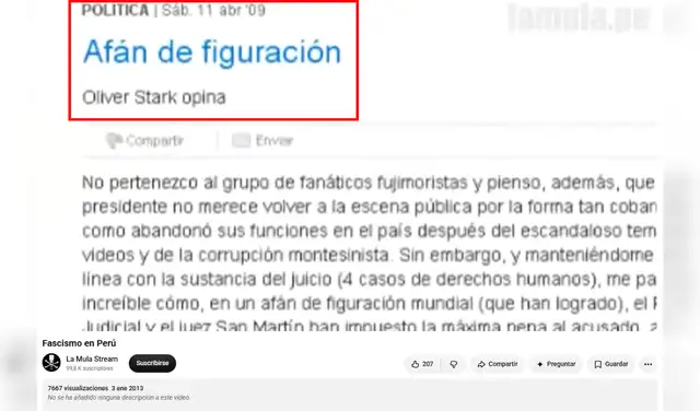 Fotograma del video original. Foto: YouTube