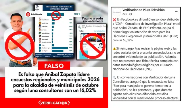 Publicación falsa #2. Foto: Facebook