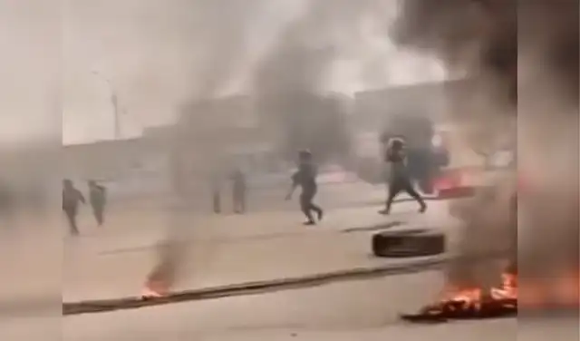 El video muestra un lugar árido. Foto: Facebook El video muestra un lugar árido. Foto: Facebook