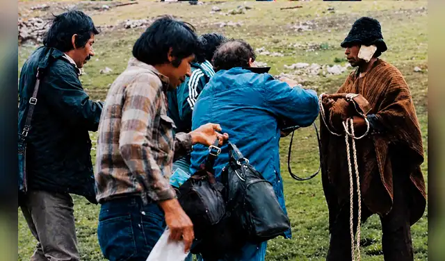 Antes de fallecer, Willy Retto registró los instantes previos a la matanza de Uchuraccay. Foto: CI. Antes de fallecer, Willy Retto registró los instantes previos a la matanza de Uchuraccay. Foto: CI.