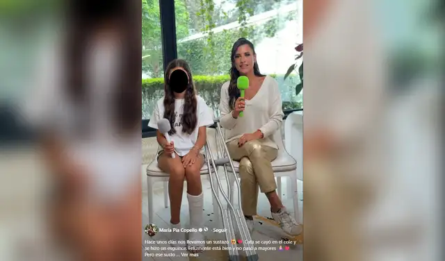 María Pía Copello y su hija menor Catalina Dyer. Foto: Facebook.