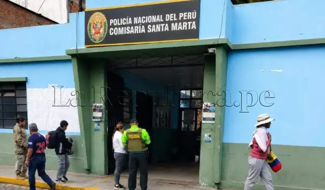 Los intervenidos fueron trasladados a la comisaría de Santa Marta