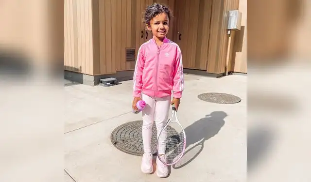 Kashe Quest disfruta de jugar al tenis desde los 3 años. Foto: Instagram/@kashequest