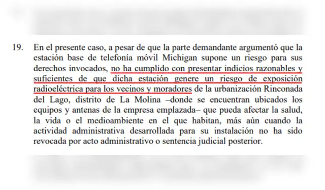 Resolución del Tribunal Constitucional. Foto: Tribunal Constitucional Resolución del Tribunal Constitucional. Foto: Tribunal Constitucional