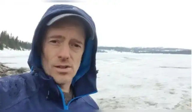 Pablo González lleva siete años trabajando como albañil en Noruega. Foto: @pablogonzalezmisandanzaspo Pablo González lleva siete años trabajando como albañil en Noruega. Foto: @pablogonzalezmisandanzaspo