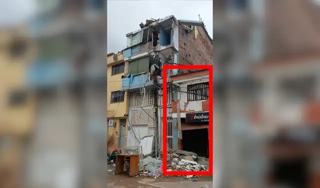 Imagen de la zona tras el terremoto. Foto: X