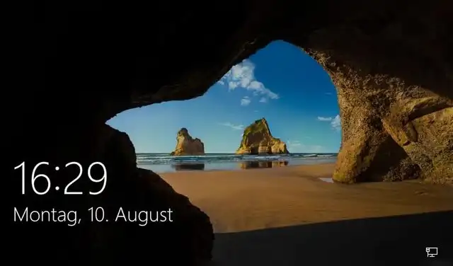 El famoso fondo de pantalla de la playa en Windows 10 corresponde a Wharariki Beach (Playa Wharariki), situada en la costa noroeste de la Isla Sur de Nueva Zelanda. Foto: WinFuture.de El famoso fondo de pantalla de la playa en Windows 10 corresponde a Wharariki Beach (Playa Wharariki), situada en la costa noroeste de la Isla Sur de Nueva Zelanda. Foto: WinFuture.de