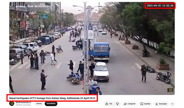 Video original. Foto: YouTube