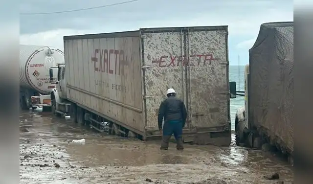 DESASTRES. La intensas lluvias ya provocaron huaicos en Arequipa. Foto: Gore Arequipa  
