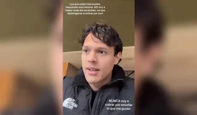 Alonso Grimaldo se pronunció. Foto: Instagram.  