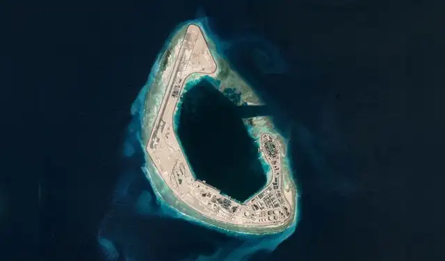 Así se veía el antílope de Arrecife el 11 de agosto de 2026. Foto: Vantor