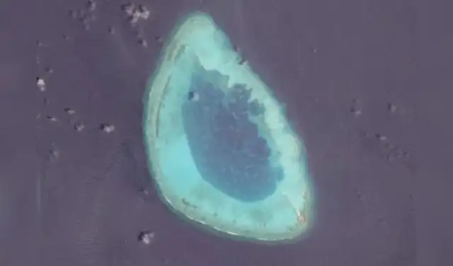 Así se veía el antílope de Arrecife en agosto de 2025. Foto: Planet Labs