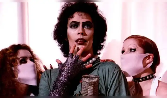 Tim Curry en 'The Rocky Horror Picture Show'. Foto: Instagram