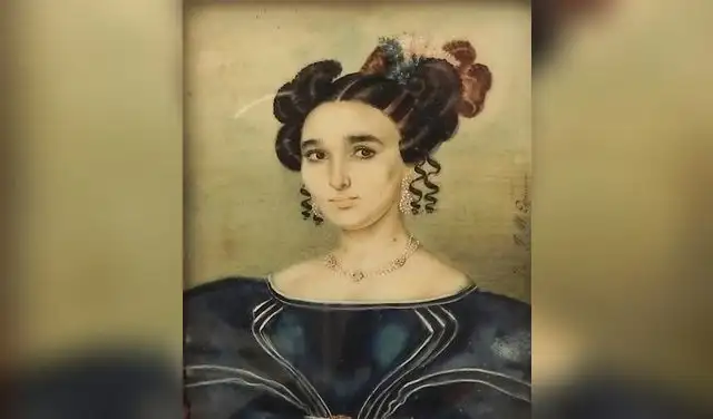 Retrato de Manuela Sáenz (1830). Bogotá. Fuente: Wikipedia. Retrato de Manuela Sáenz (1830). Bogotá. Fuente: Wikipedia.