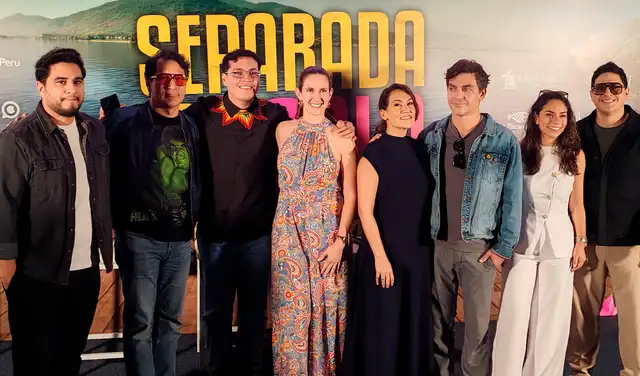 Elenco de ‘Separada, pero nunca sola’, película que se estrena este 3 de septiembre.
