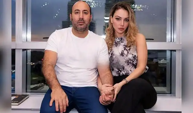 Otro tiempo. El argentino Fernando Cerimedo con Nadia Beller, su expareja boliviana. Foto: difusión 