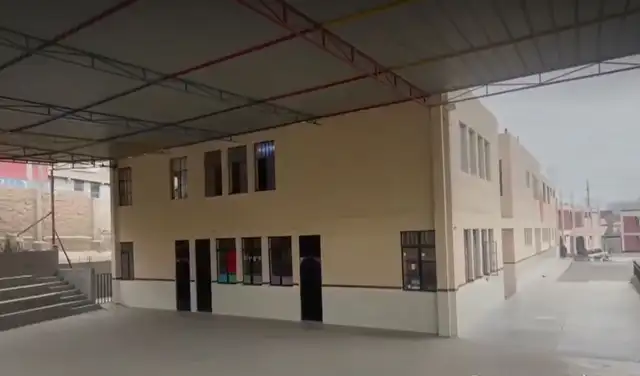 Colegio religioso en Santa Clara expuesto al peligro tras colapso de muro perimétrico