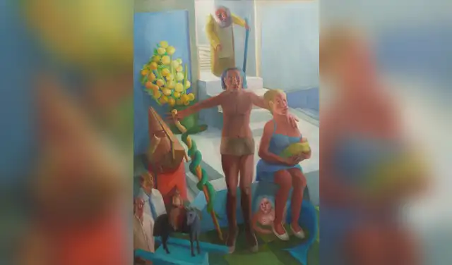 "El poeta" de Alejandro Alayza. Imagen: Difusión. "El poeta" de Alejandro Alayza. Imagen: Difusión.