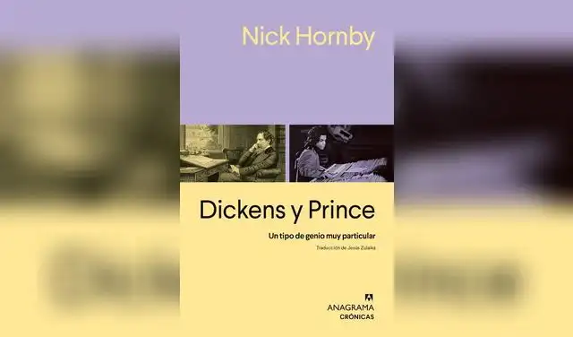 "Dickens y Prince. Un tipo de genio muy particular". Imagen: Difusión. "Dickens y Prince. Un tipo de genio muy particular". Imagen: Difusión.