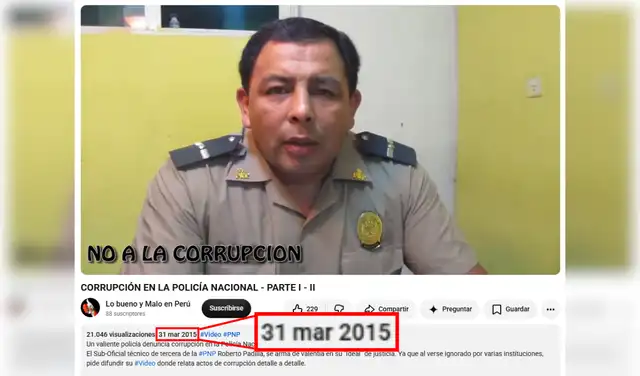 Video publicado en marzo de 2015. Foto: YouTube