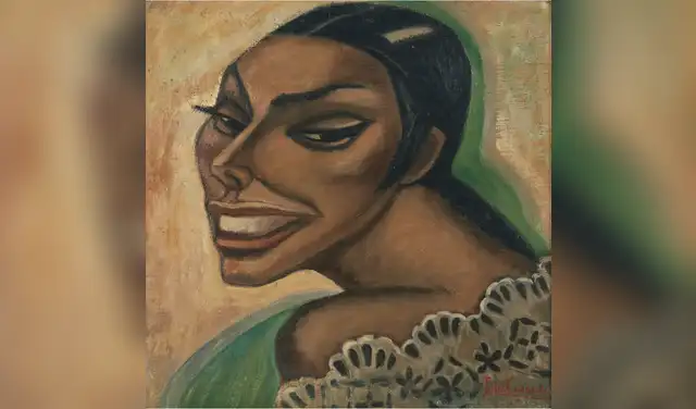 "Cabeza de criolla" (1937). Imagen: Museo Central. Banco Central de Reserva del Perú.  