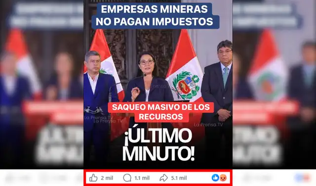 Viral en Facebook. Foto: Facebook