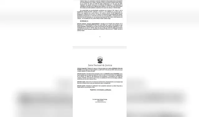 JNJ dispone salida de Zoraida Ávalos.