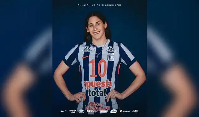 Anuncio de Alianza Lima sobre fichaje de Daniela Bulaich. Foto: Alianza Lima  