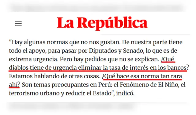 Declaraciones de Rafael López Aliaga. Foto: La República Declaraciones de Rafael López Aliaga. Foto: La República