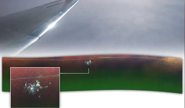 El avión Gulfstream III de la NASA utilizó instrumentos de radar para cartografiar la profundidad de la capa de hielo de Groenlandia. Foto: NASA/JPL El avión Gulfstream III de la NASA utilizó instrumentos de radar para cartografiar la profundidad de la capa de hielo de Groenlandia. Foto: NASA/JPL
