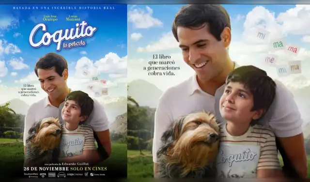 Afiche oficial de la película 'Coquito'. Foto: Instagram.   