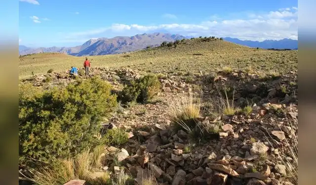 A más de 3.000 msnm, en las inmediaciones de la cordillera del Tigre, fue el andinista Carlos Gobbi. Foto: Los Andes A más de 3.000 msnm, en las inmediaciones de la cordillera del Tigre, fue el andinista Carlos Gobbi. Foto: Los Andes