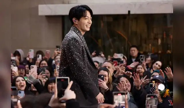Por el cumpleaños de Jungkook de BTS en 2026, ARMY cambió los regalos caros por masivas donaciones benéficas globales en su nombre. Foto: AFP