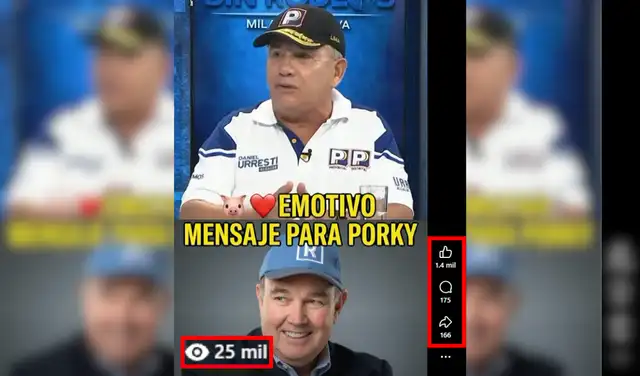 Publicación con más interacciones. Foto: Facebook Publicación con más interacciones. Foto: Facebook