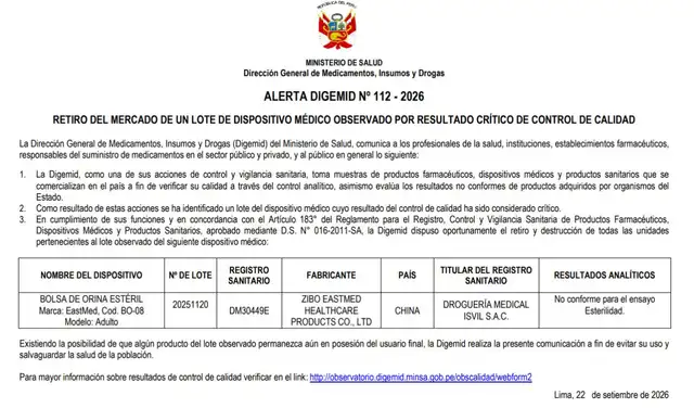 advertencia