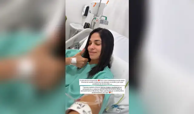 Sirena Ortiz agradeció el apoyo que recibe durante su proceso de recuperación. Foto: composición LR/América TV/Instagra