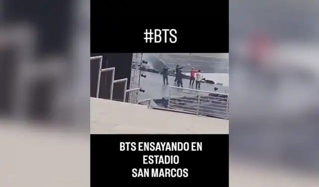 Captura de pantalla del video viralizado en redes. Foto: Instagram Captura de pantalla del video viralizado en redes. Foto: Instagram