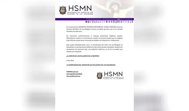 HSMN se pronuncia tras polémica de la hija de Marcelo Tinelli. Foto: X HSMN se pronuncia tras polémica de la hija de Marcelo Tinelli. Foto: X