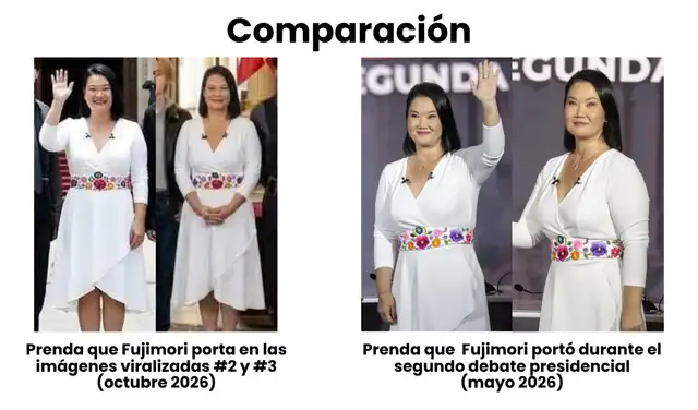 Segunda comparación. Fotos: Redes sociales / Andina | Composición: LR Segunda comparación. Fotos: Redes sociales / Andina | Composición: LR