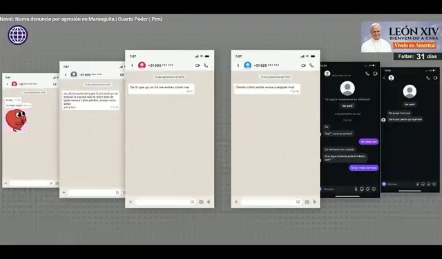  La Fiscalía ya tiene en su poder estas comunicaciones como parte de las investigaciones.