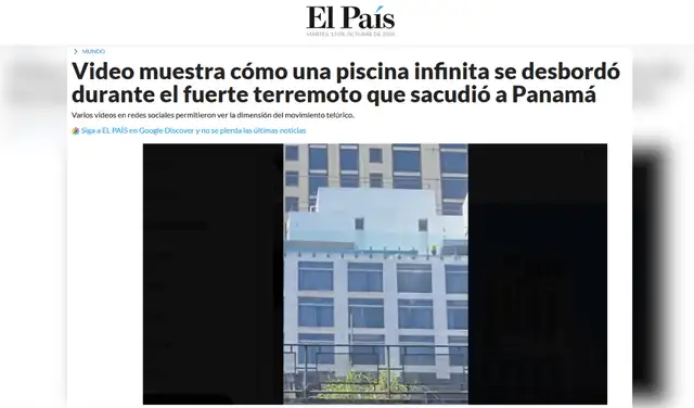 Nota de El País. Foto: El País