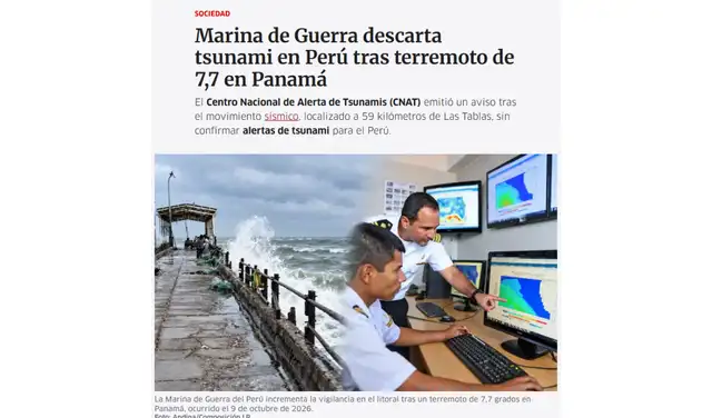 Nota de La República. Foto: La República