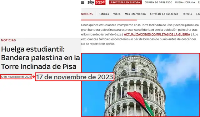 Sky TG24 informó sobre el hecho el 17 de noviembre de 2023 (nota traducida automáticamente al español). Foto: Sky TG24 Sky TG24 informó sobre el hecho el 17 de noviembre de 2023 (nota traducida automáticamente al español). Foto: Sky TG24