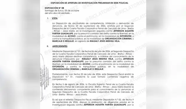 Investigación contra Jefferson Farfán por denuncia de Magaly Medina será de 60 días, según portal de espectáculos Investigación contra Jefferson Farfán por denuncia de Magaly Medina será de 60 días, según portal de espectáculos