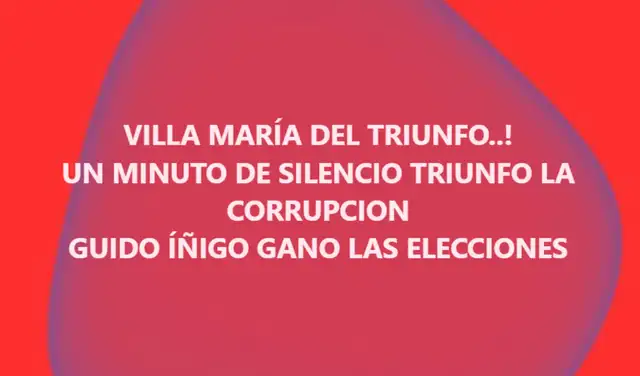 Segunda afirmación difundida en redes. Foto: Facebook Segunda afirmación difundida en redes. Foto: Facebook